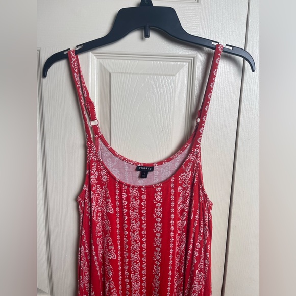 Torrid “MIDI JERSEY TRAPEZE DRESS” Size 1X #11743129 - Picture 5 of 10